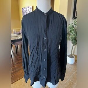 Black Button-Up Shirt